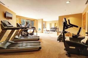 Fitness facility - Amazing 1 Bedroom Condo Right in Center Village! 3 Outdoor Hot Tubs PP301 (Copper Mountain)
