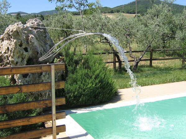 Outdoor pool, a rooftop pool