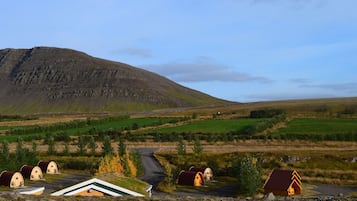 Blick von der Unterkunft