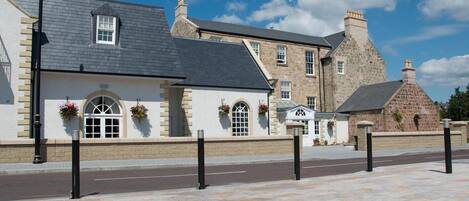 Voorkant van accommodatie