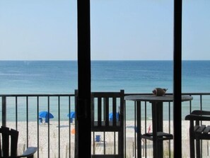 Can You Picture Yourself Here? This was taken from inside our unit! - Direct Beach Front (Orange Beach)