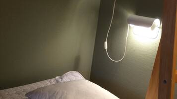 Desk, blackout drapes, iron/ironing board, free WiFi