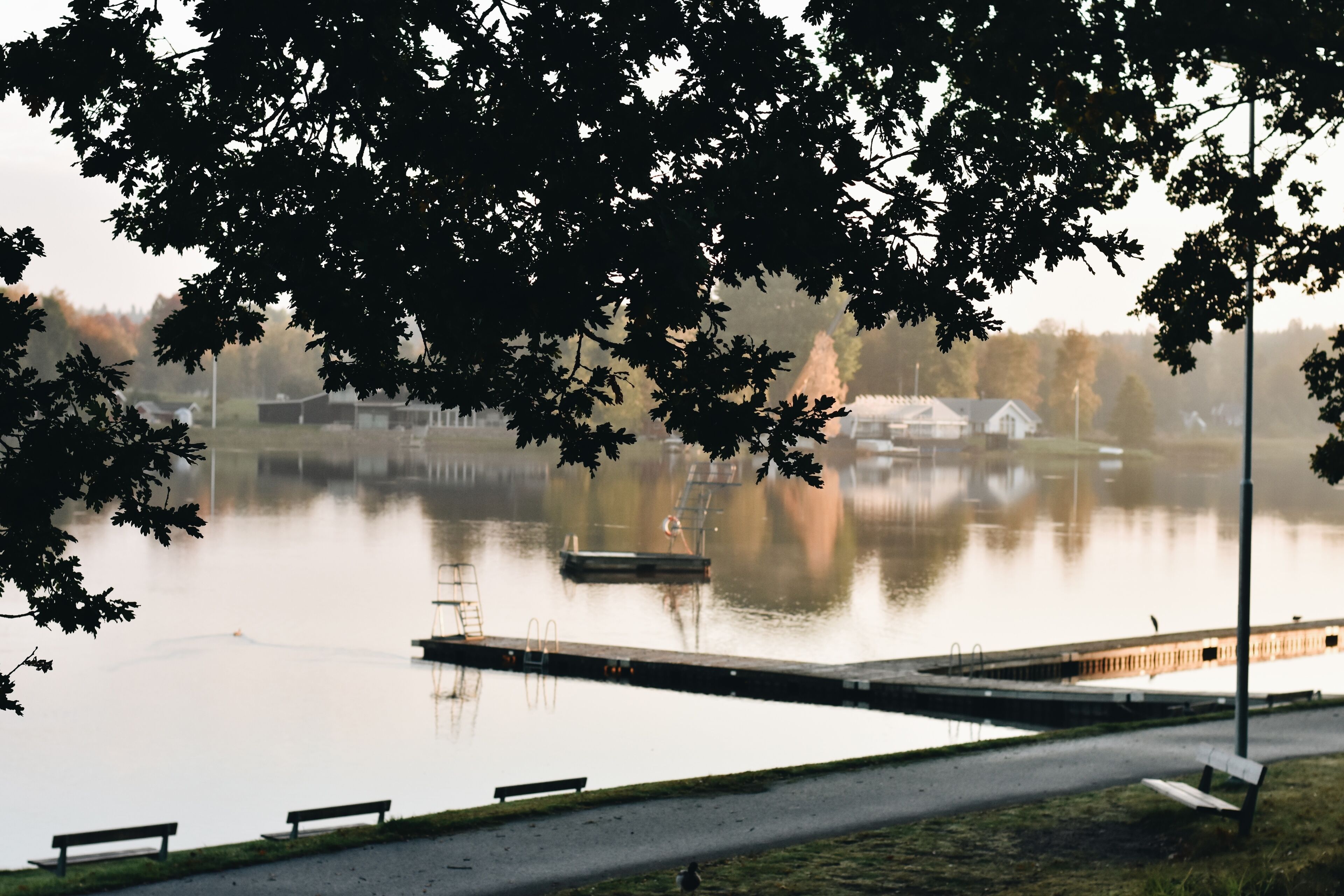 Beach volleyball, fishing