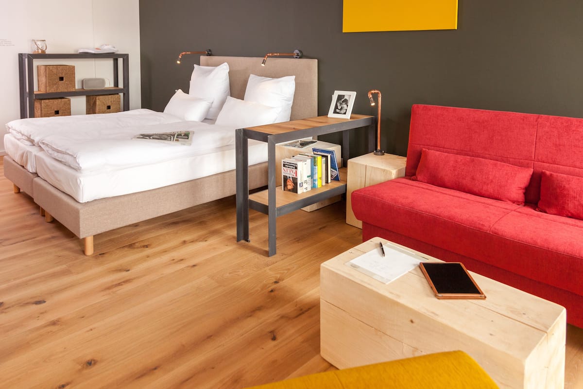 Premium bedding, minibar, in-room safe, desk