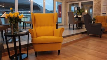 Sala de estar en el lobby