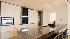Appartement Premium, 3 chambres, vue mer | Cuisine privée