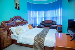 Basic Double Room, 1 King Bed | View from room - BL Airport Hotel (Dar es Salaam)