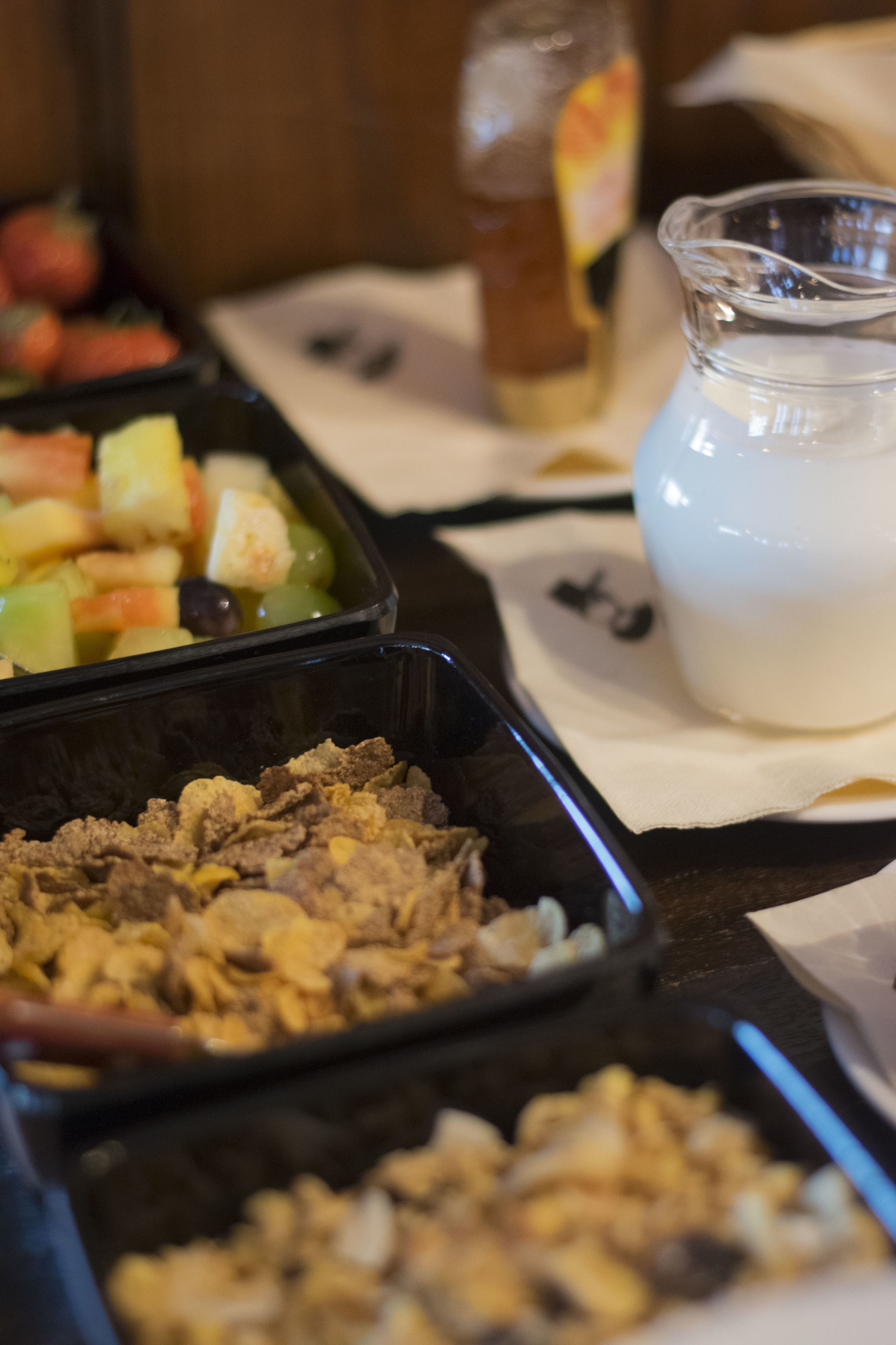 daily buffet breakfast (eur 14.50 per person)