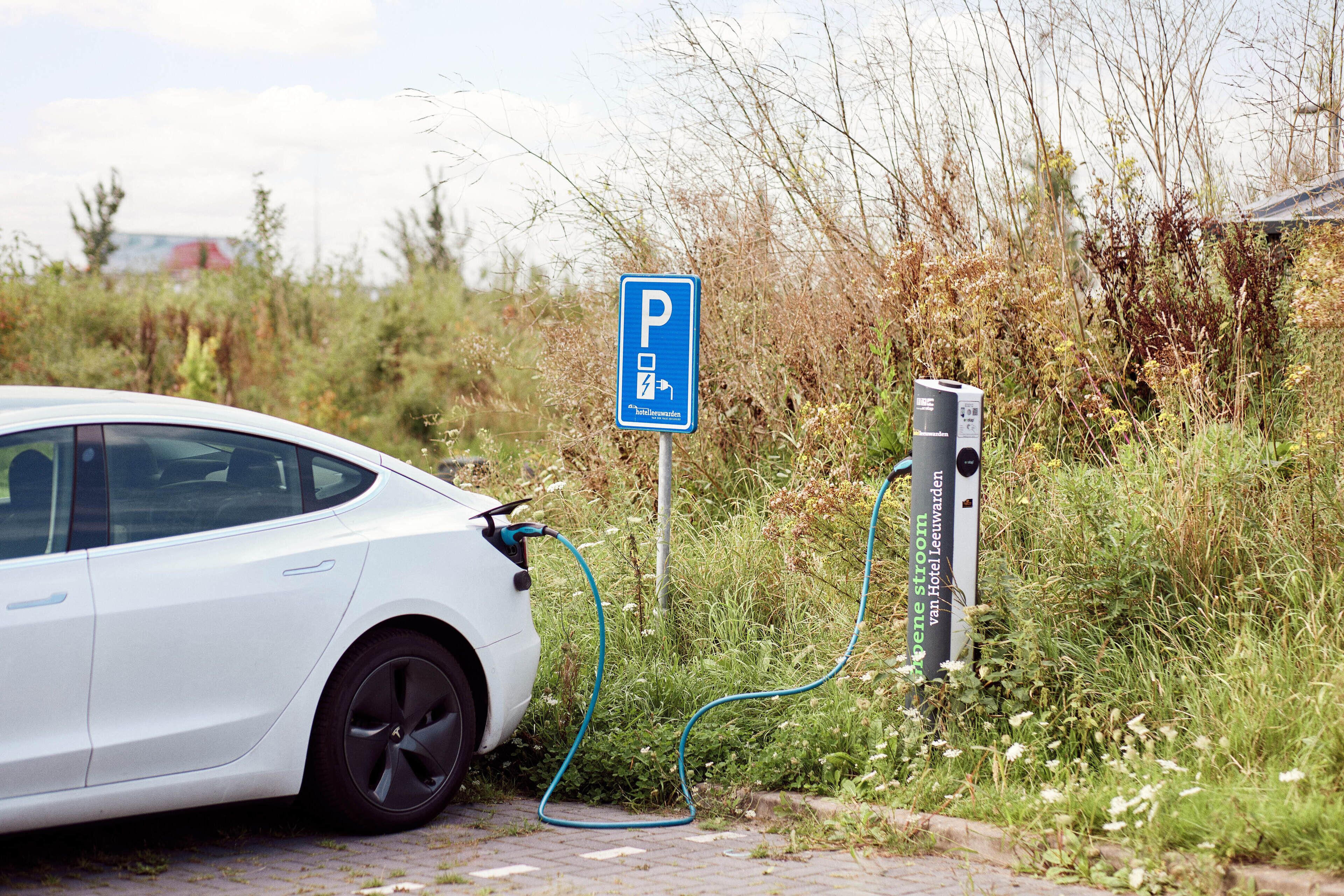 electric vehicle-charging station
