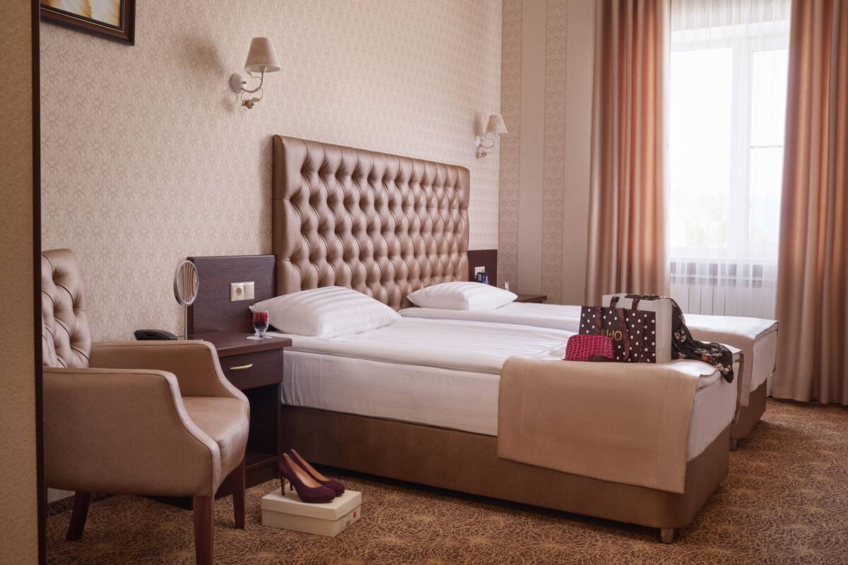 Standardzimmer | Bettwäsche aus ägyptischer Baumwolle, hochwertige Bettwaren