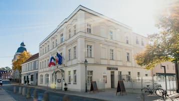 Fassade der Unterkunft