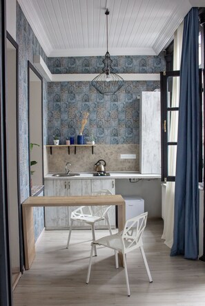 高級公寓, 城市景 | 私人廚房