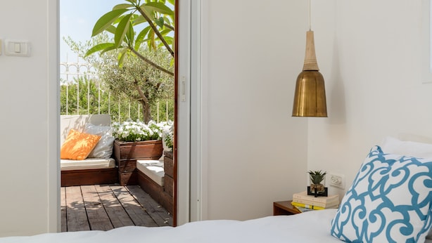 2 bedrooms, blackout drapes, iron/ironing board, WiFi (free) - Terrace & View on Dallal square by FeelHome (Tel Aviv)