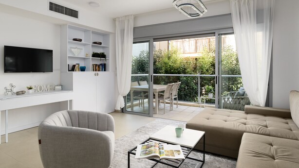Apartment, 1 Bedroom, Terrace, Sea Facing | Interior - Quiet Hideaway & Terrace near Beach by FeelHome (Tel Aviv)