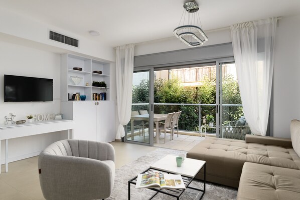 Design Apartment, 1 Bedroom | Interior - Quiet Hideaway & Terrace near Beach by FeelHome (Tel Aviv)