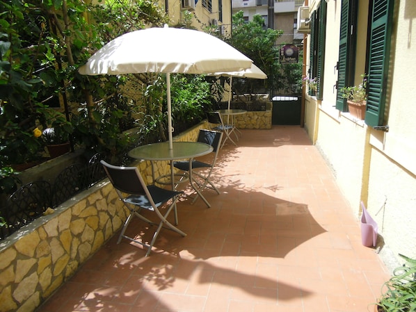 Terraza o patio