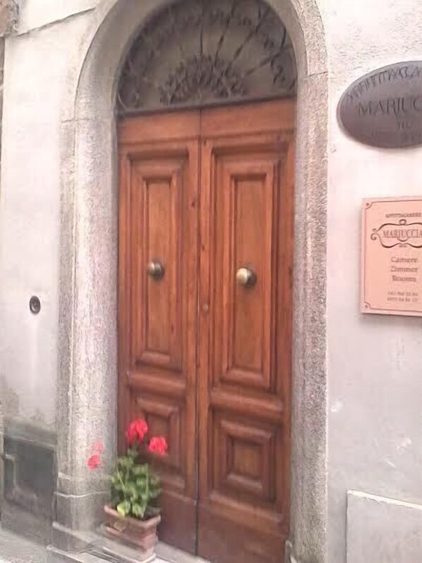 Entrée de l’hébergement