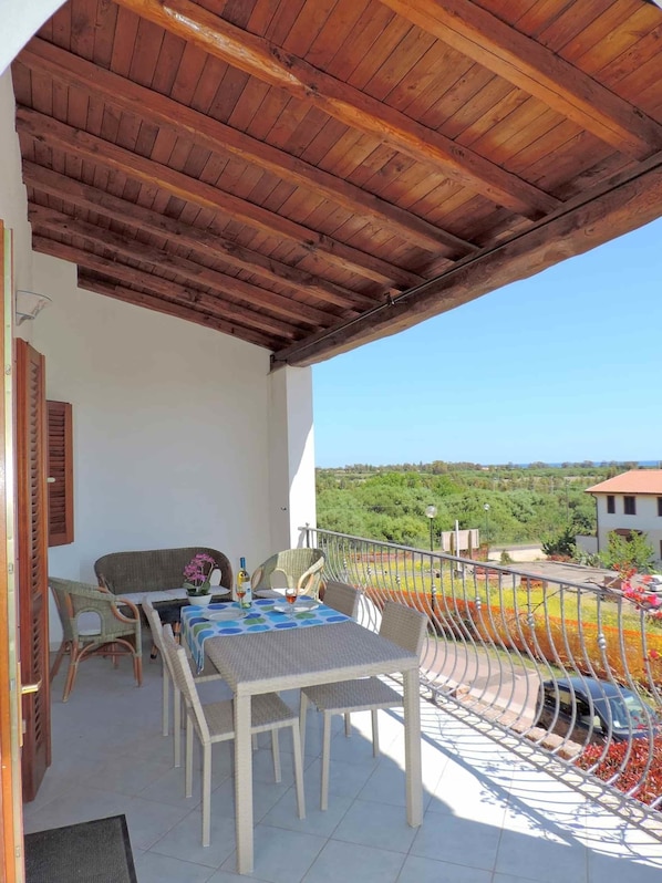 Villa, 2 habitaciones | Vista a la playa o el mar