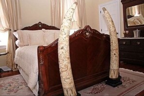 Premium bedding, individually decorated, individually furnished, desk