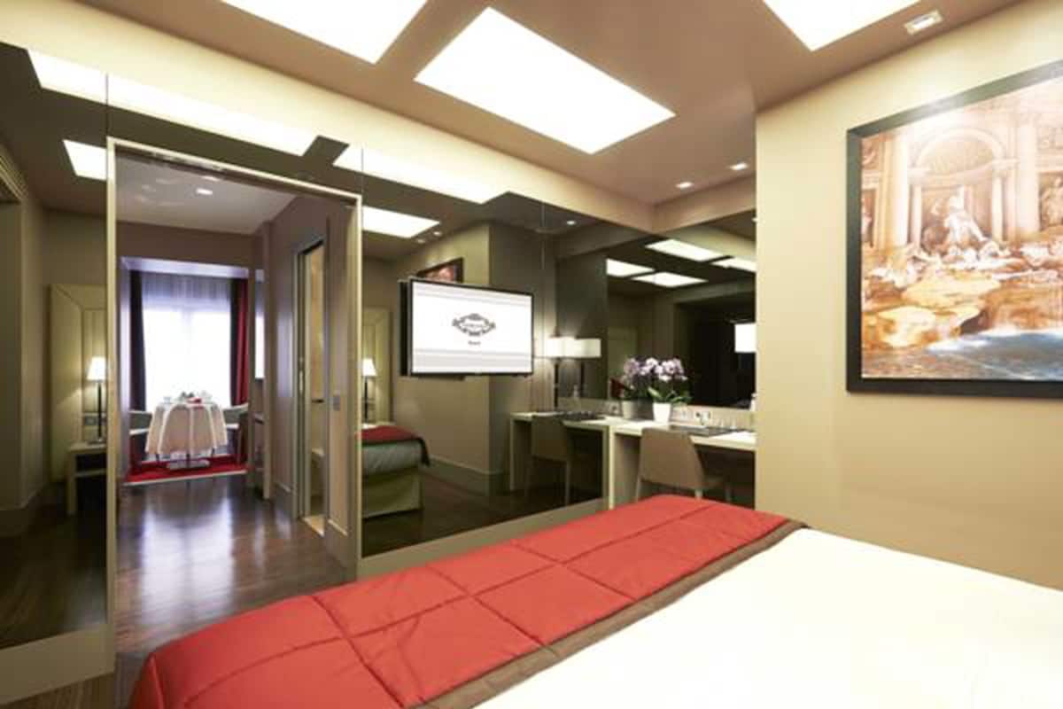 Phòng Suite Junior | 1 phòng ngủ, bộ đồ giường cao cấp, chăn bông, minibar
