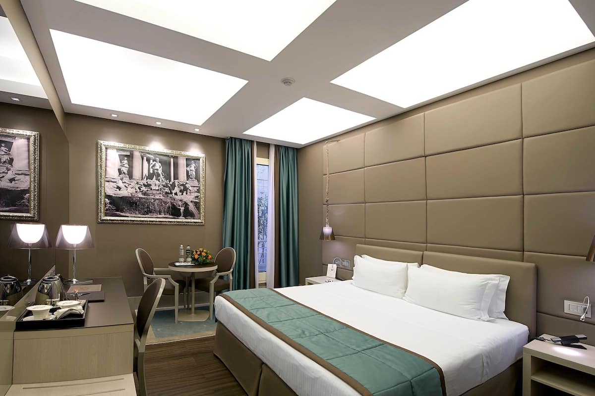 Phòng đôi phong cách cổ điển | 1 phòng ngủ, bộ đồ giường cao cấp, chăn bông, minibar