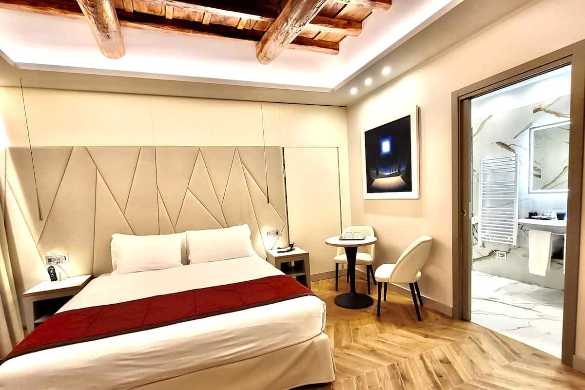 Tripla, Edificio Separato | 1 phòng ngủ, bộ đồ giường cao cấp, chăn bông, minibar 