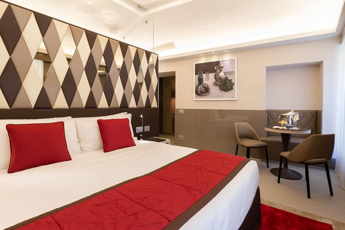 Phòng đôi hoặc 2 giường đơn Exclusive (Luna) | 1 phòng ngủ, bộ đồ giường cao cấp, chăn bông, minibar
