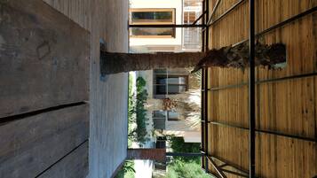 Façade de l’hébergement