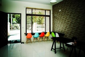 Lobby sitting area