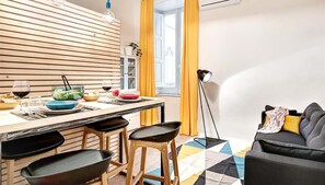 Apartment, 2 Bedrooms | Living area | Flat-screen TV - Nilo's Apartment (Naples)