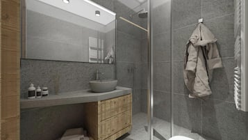 Deluxe-Doppelzimmer | Badezimmer