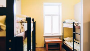 One Bed in 10-Bed Mixed Dormitory | Premium bedding, soundproofing, iron/ironing board, free WiFi