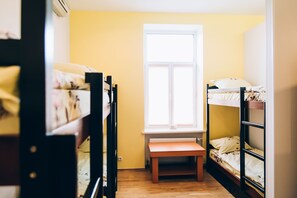 One Bed in 10-Bed Mixed Dormitory | Premium bedding, soundproofing, iron/ironing board, free WiFi - Hostel-Home (Kyiv)