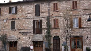 Fassade der Unterkunft