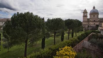 Blick von der Unterkunft