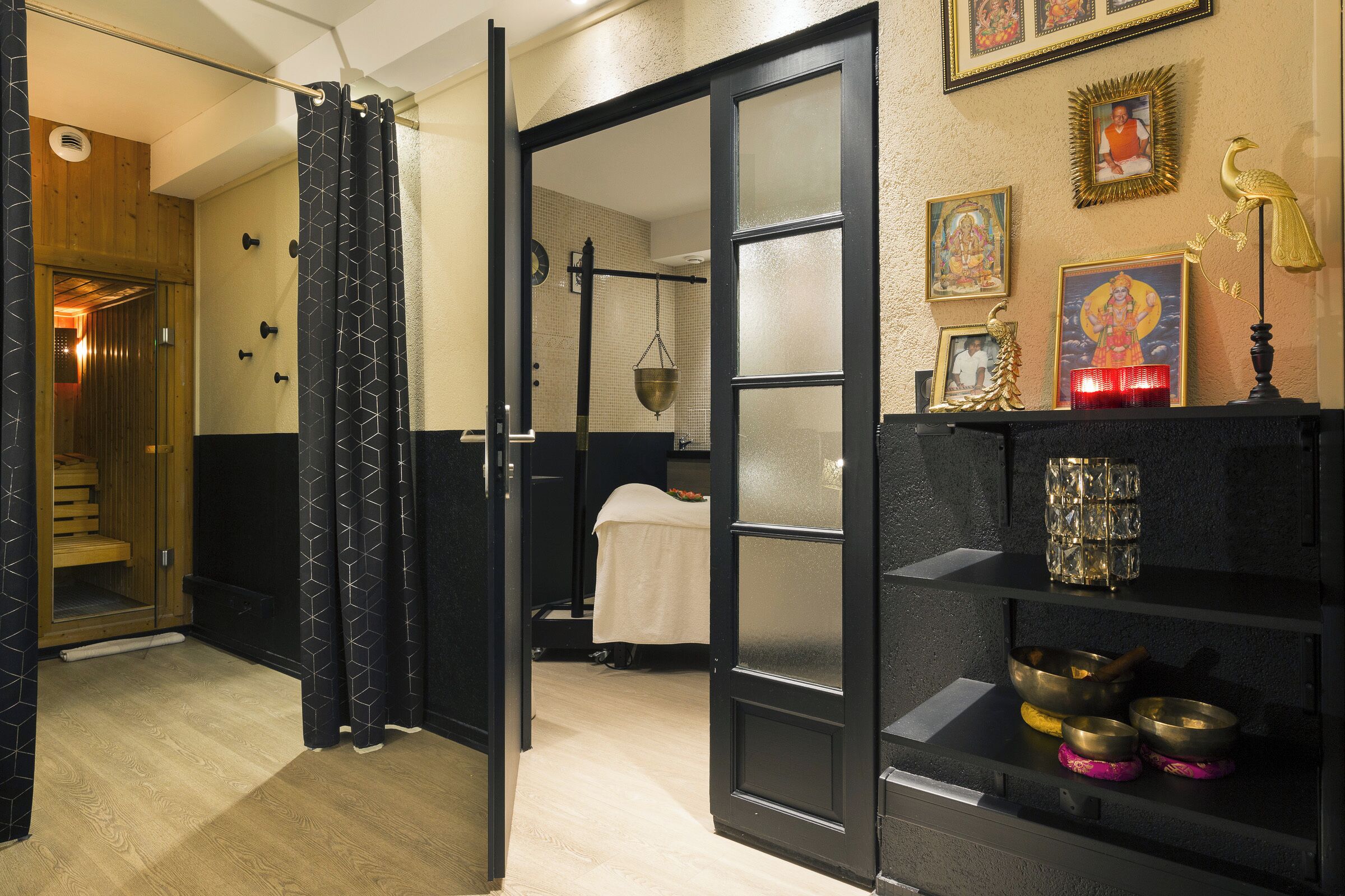 Parihoitohuone(ita), hierontapalveluita