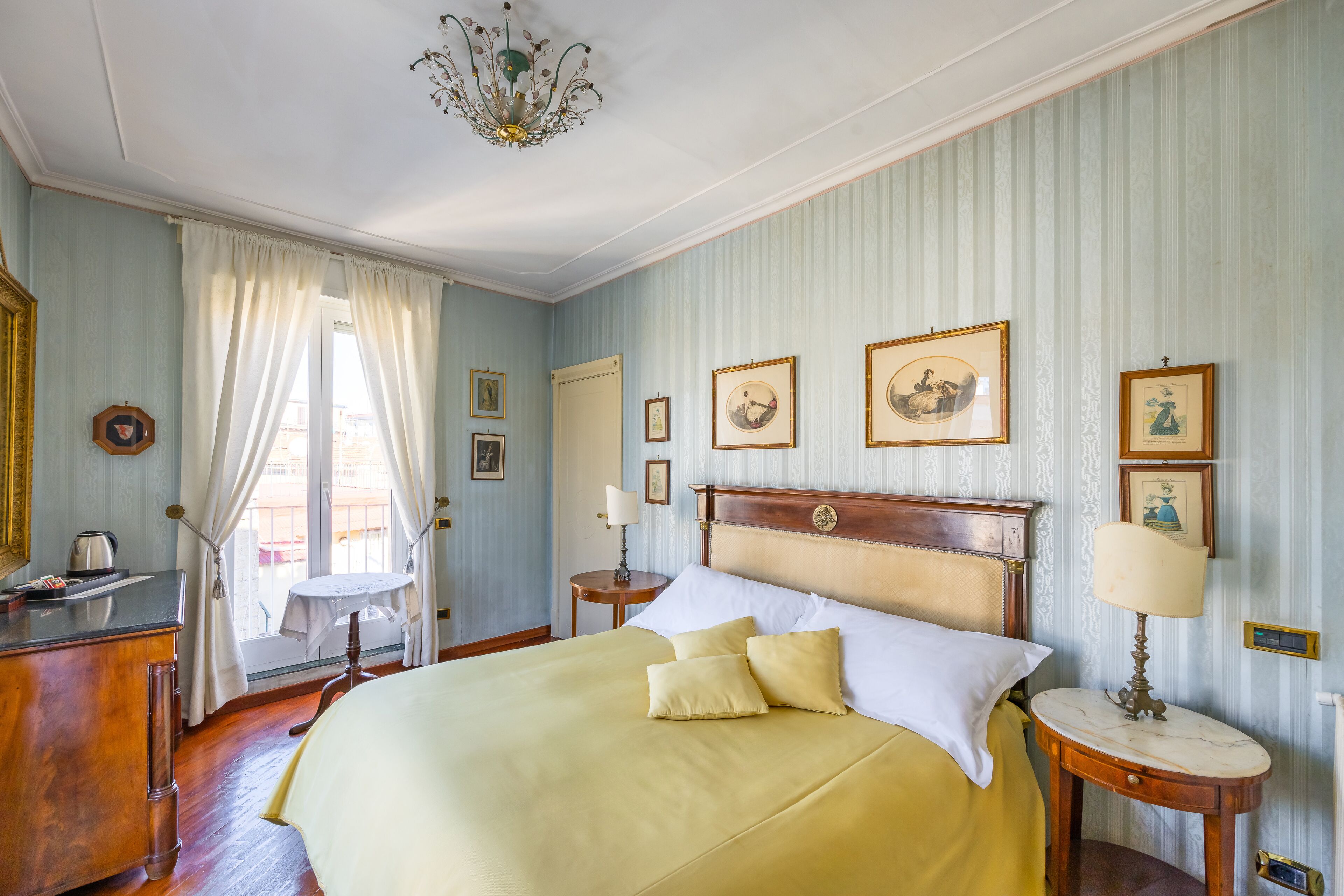 Panoramic Double Room, City View | Premium bedding, down comforters, pillowtop beds, soundproofing