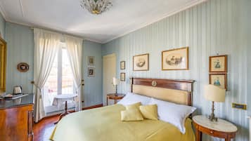 Doppia panoramica, vista città | Biancheria da letto di alta qualità, copriletto in piuma