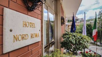 Fassade der Unterkunft