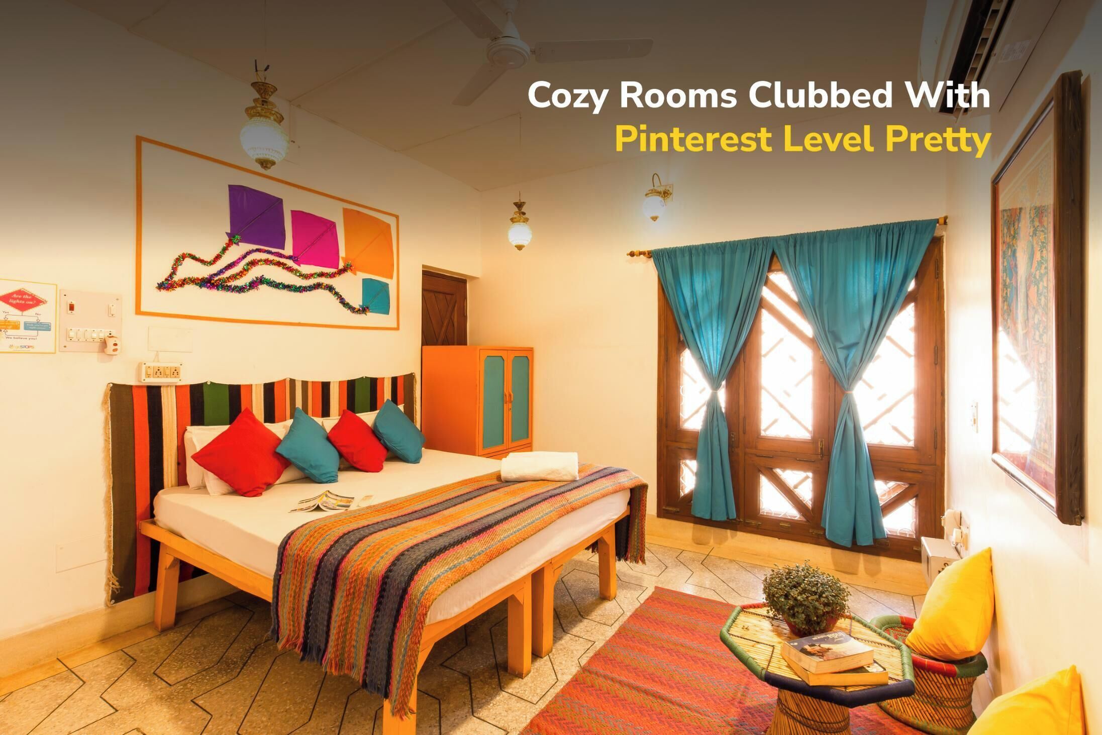 Free WiFi, bed sheets