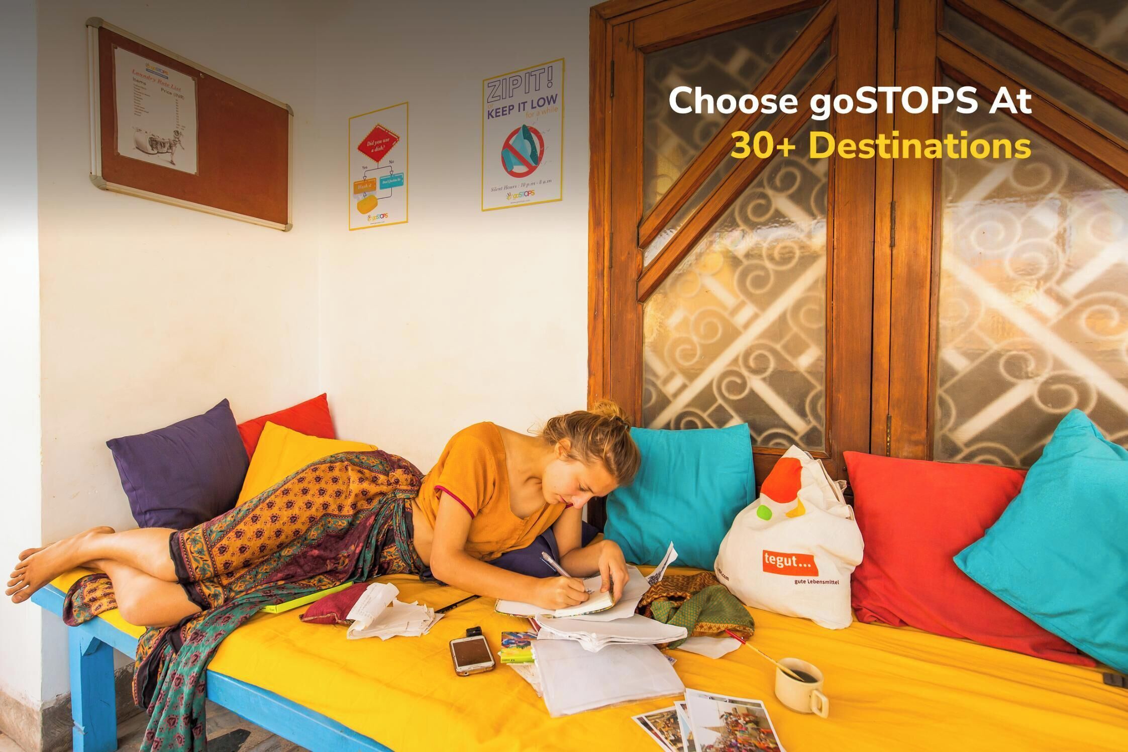 Wi-Fi gratis dan seprai linen