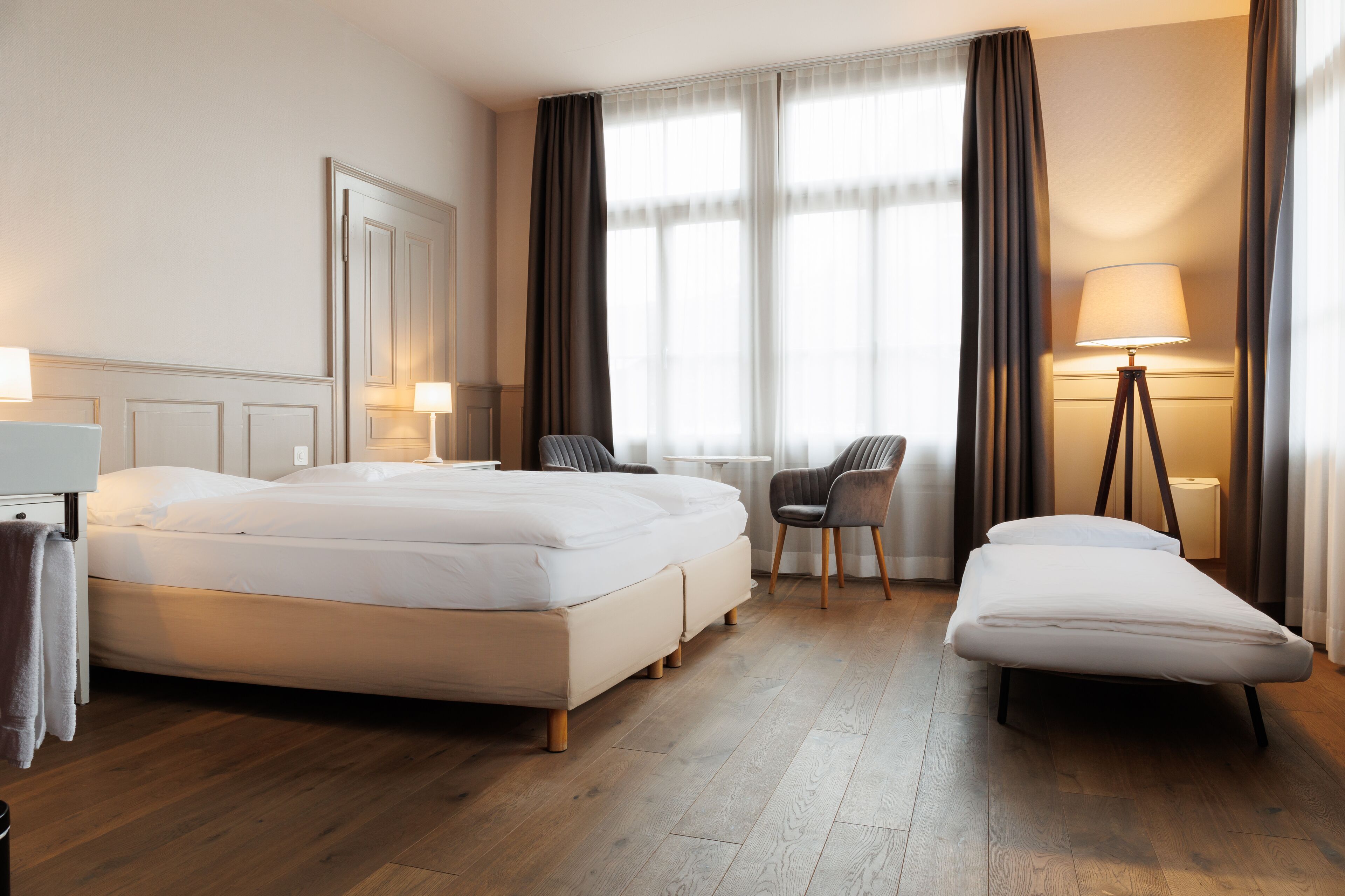 Ropa de cama hipoalergénica, sistema de insonorización y wifi gratis 