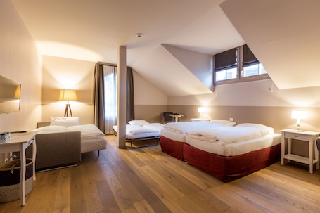 1 habitación, ropa de cama hipoalergénica y sistema de insonorización