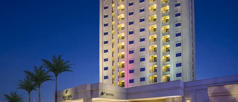 Front of property - evening/night