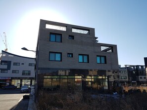 Façade de l’hébergement