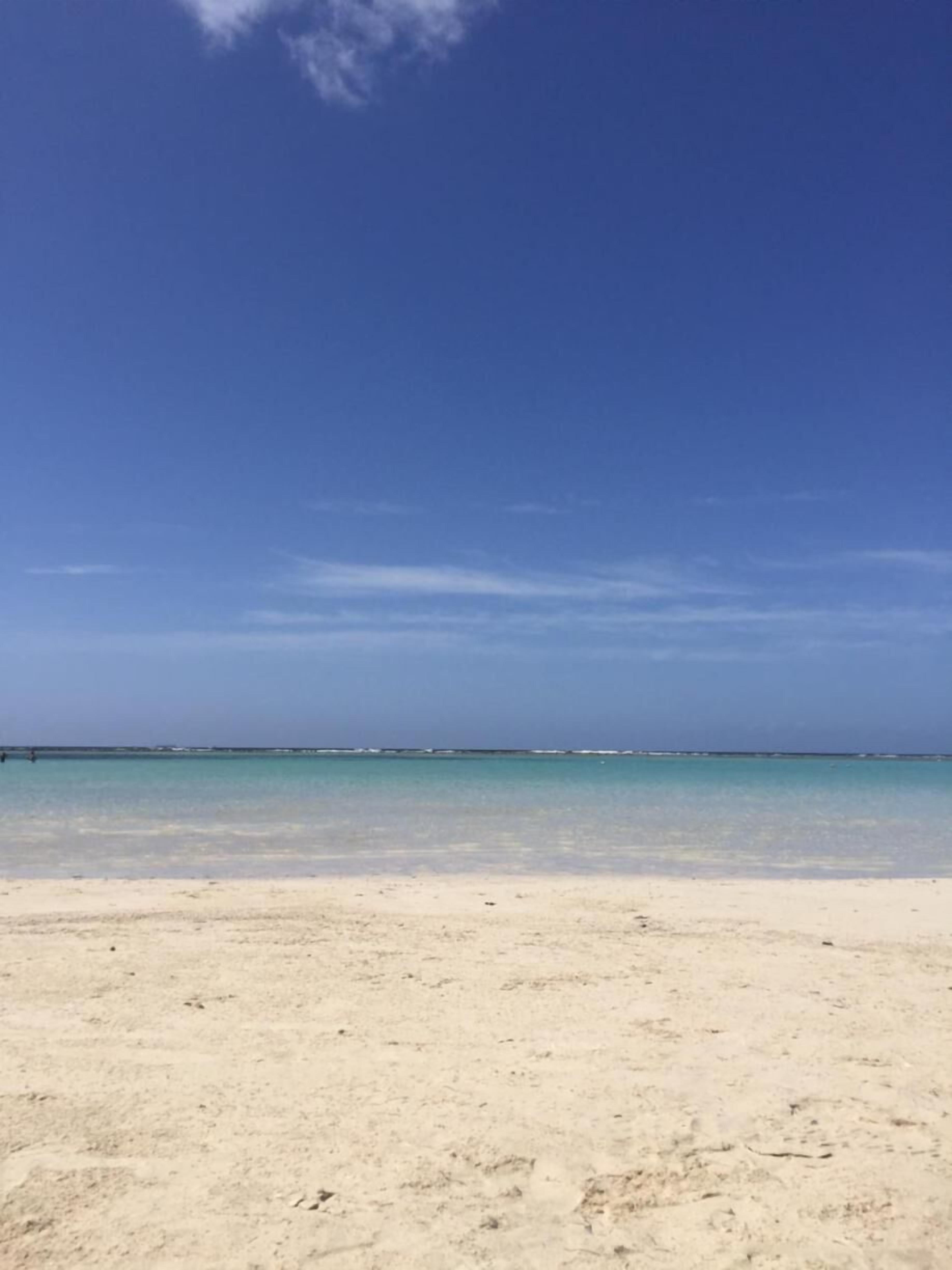 beach nearby, white sand, scuba diving