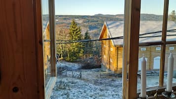 Traditional-Penthouse, 1 Schlafzimmer | Blick auf die Berge