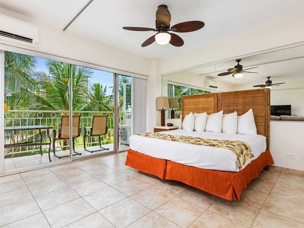 1 bedroom, iron/ironing board, Internet - Touch the Palms! Island-Style Condo w/Free WiFi, Full Kitchen–Waikīkī Shore #316 (HONOLULU)