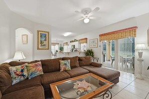 TV, DVD player, table football