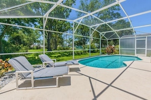 Piscine chauffée
